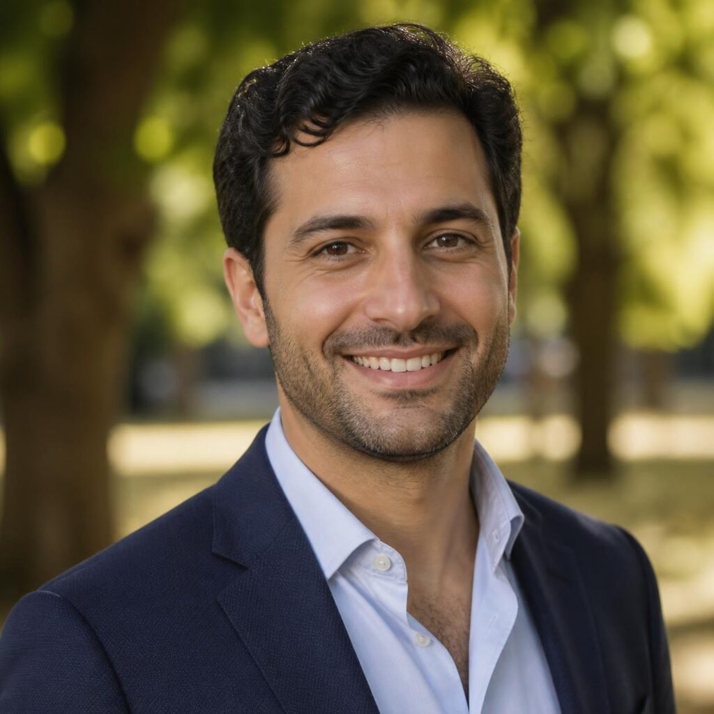 Professional headshot: Real estate agent